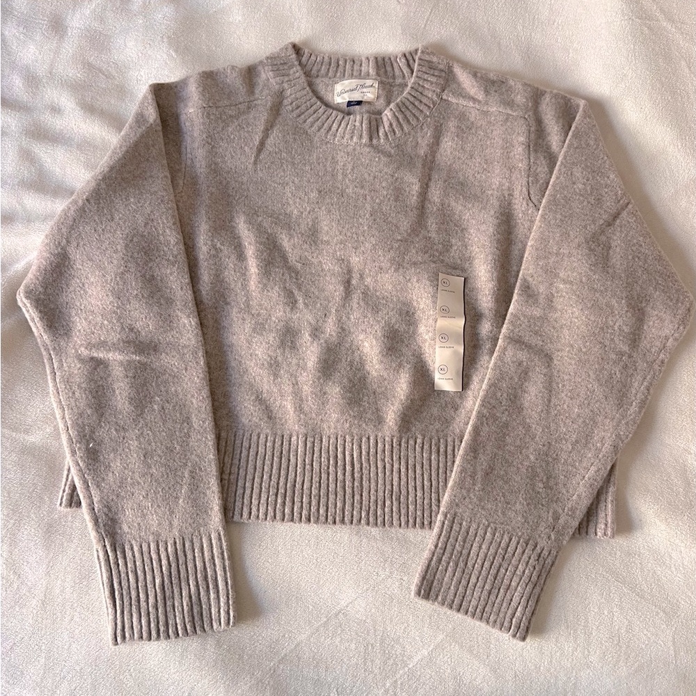 Cashmere-Like Pullover Sweater